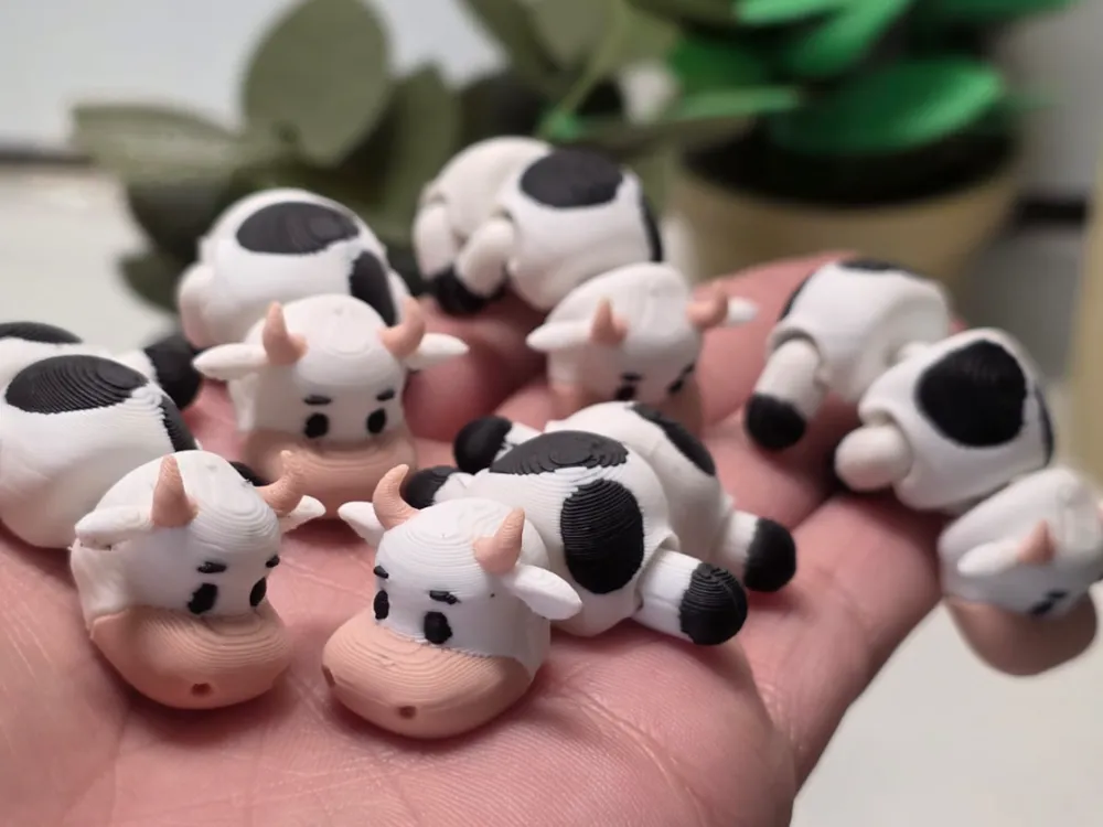 Vaca acostada